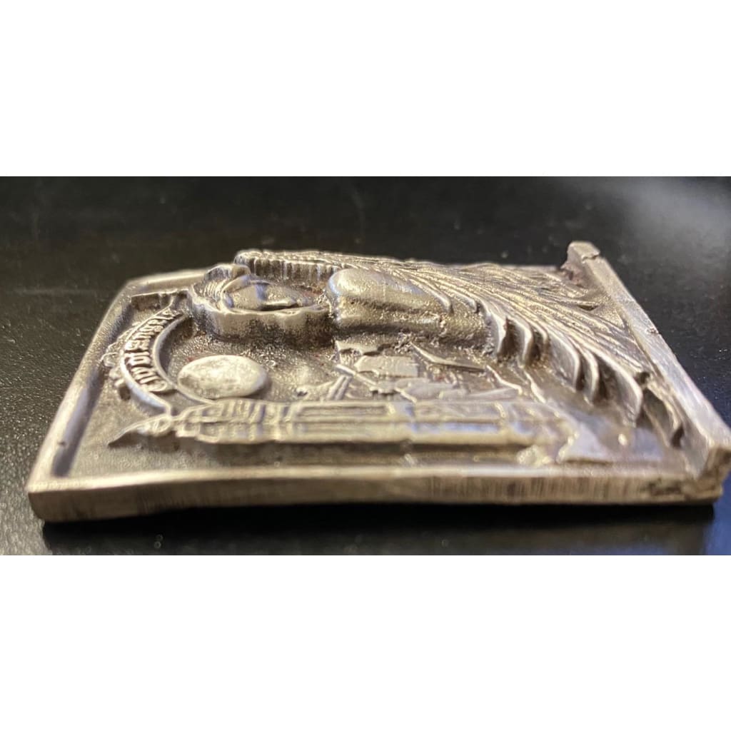 @2.6 Oz MK BarZ City of Angels 2D Framed Sand Cast Picture.999 FS by Anna Marine