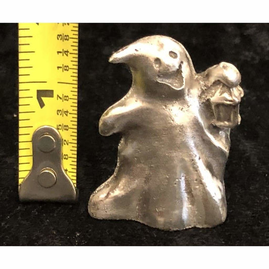 2.6 Troy Oz. MK BarZ The Friendly Ghost 3D Sand Cast Statue.999 FS