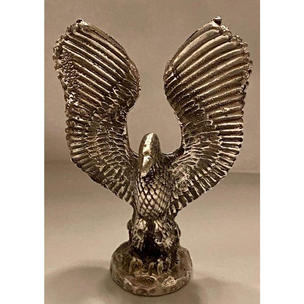 @2.7 Troy Oz MK BarZ "Egyptian Eagle" .999 FS 3D Sand Cast Statue - MK BARZ AND BULLION