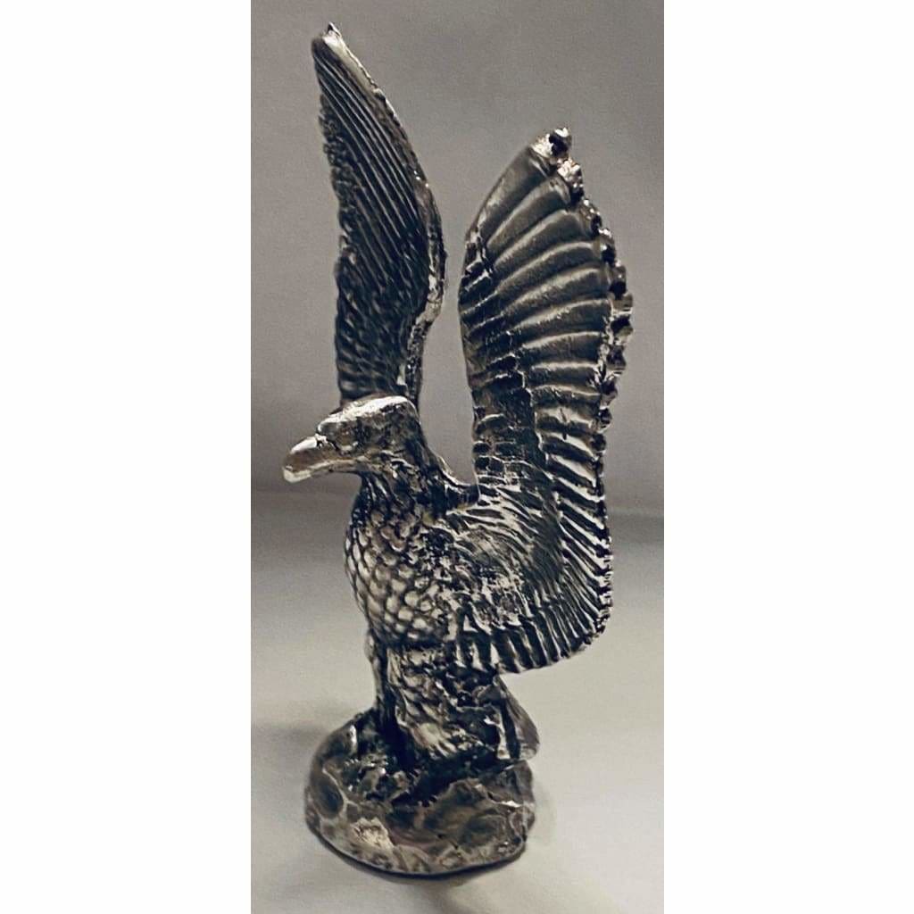 @2.7 Troy Oz MK BarZ Egyptian Eagle.999 FS 3D Sand Cast Statue