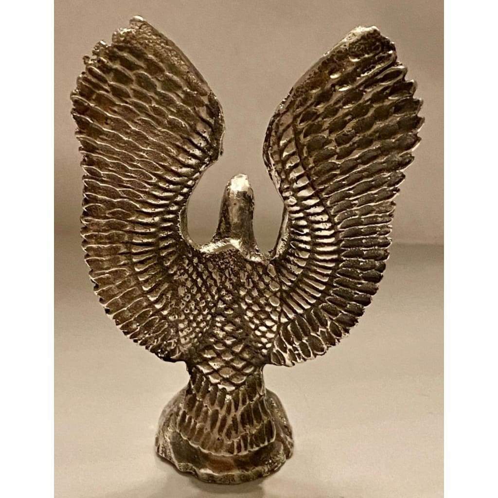 @2.7 Troy Oz MK BarZ Egyptian Eagle.999 FS 3D Sand Cast Statue