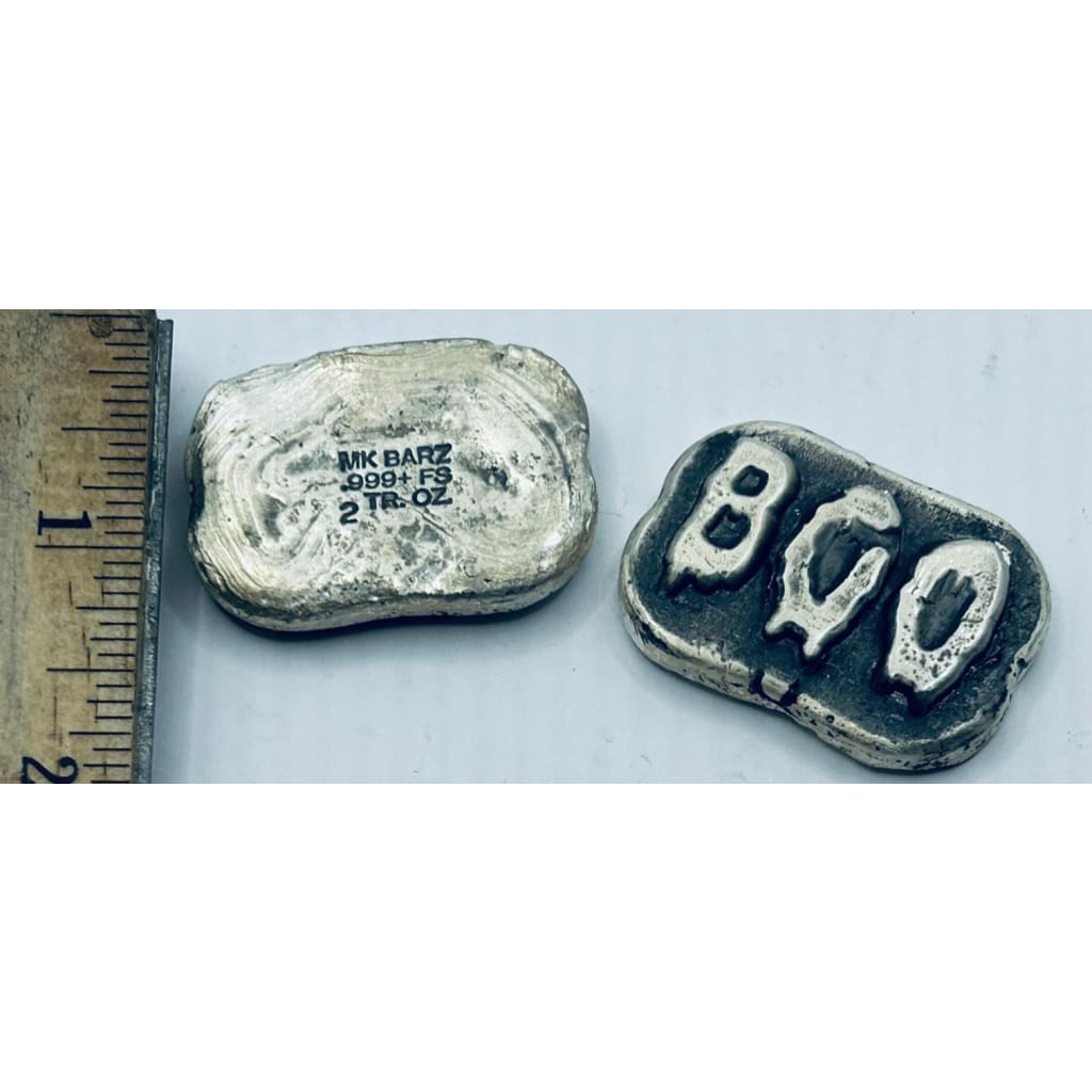 2 Oz MK BarZ Boo Hand Poured.999 FS