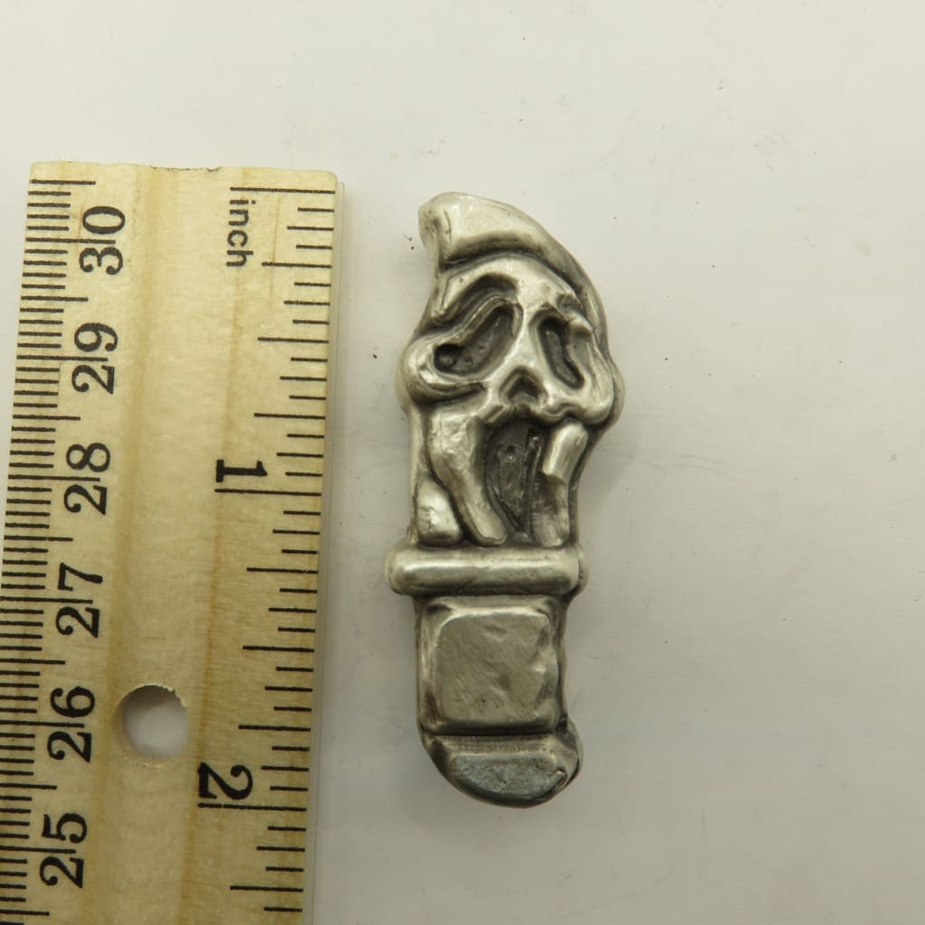 2 Oz MK BarZ SCREAMing Knife Bar.999 Fine Silver