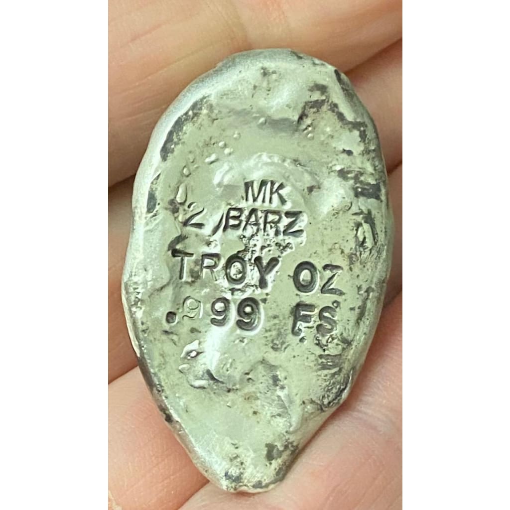 @2 Oz MK BarZ Western Gorilla Sand Cast.999 FS