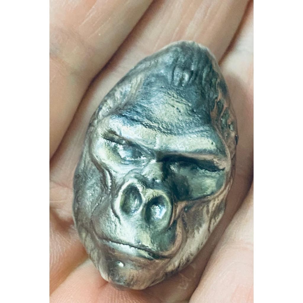 @2 Oz MK BarZ Western Gorilla Sand Cast.999 FS