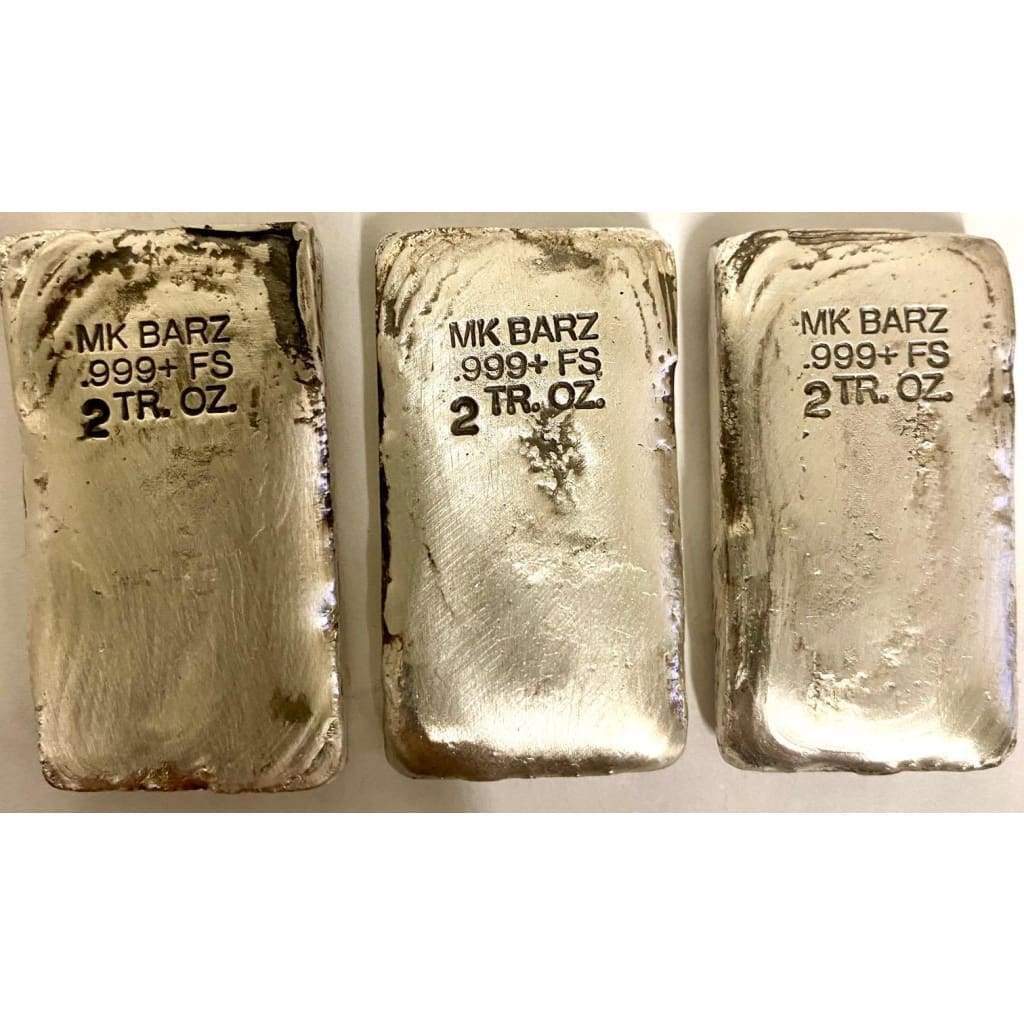 2 Ozt MK BarZ Beskar Bar Hand Poured.999 FS