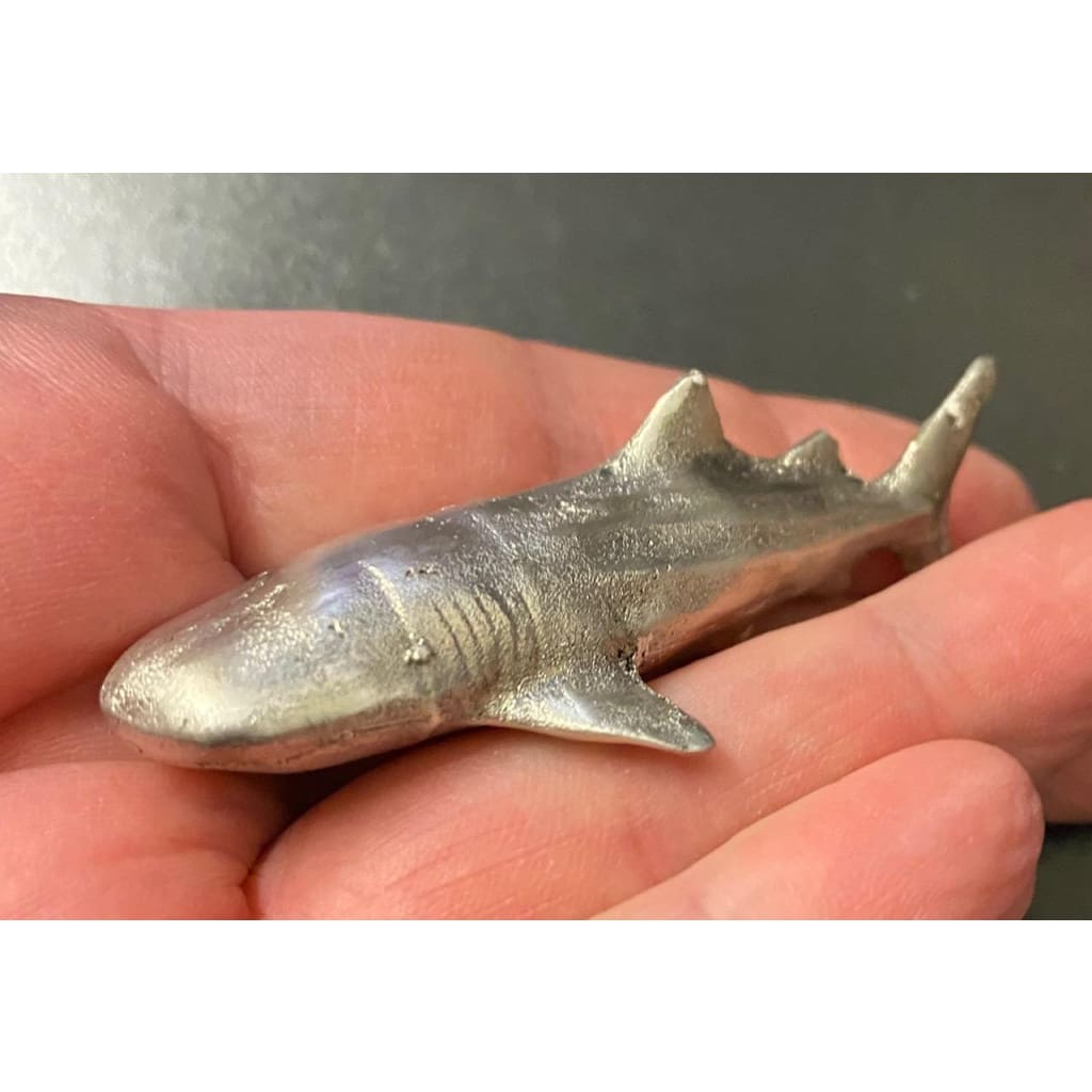 2 Ozt MK BarZ Whale Shark 2 Part Sand Cast.999 FS
