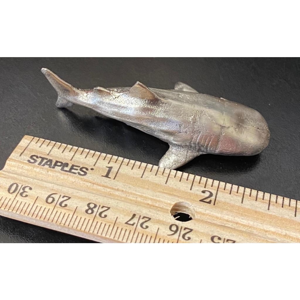 2 Ozt MK BarZ Whale Shark 2 Part Sand Cast.999 FS