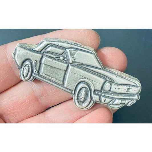2 Troy Oz MK BarZ Classic Car 2D Sand Cast Relief.999 FS