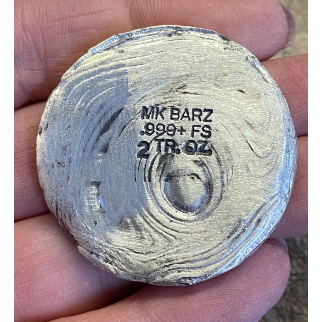 2 Troy Oz MK BarZ Michael Meyers - Horror Token Round.999 FS