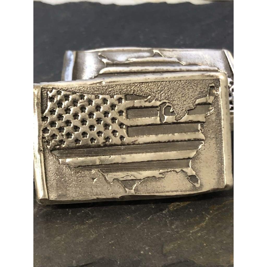 2 Troy Oz MK BarZ USA Dog Tag Bar.999 FS