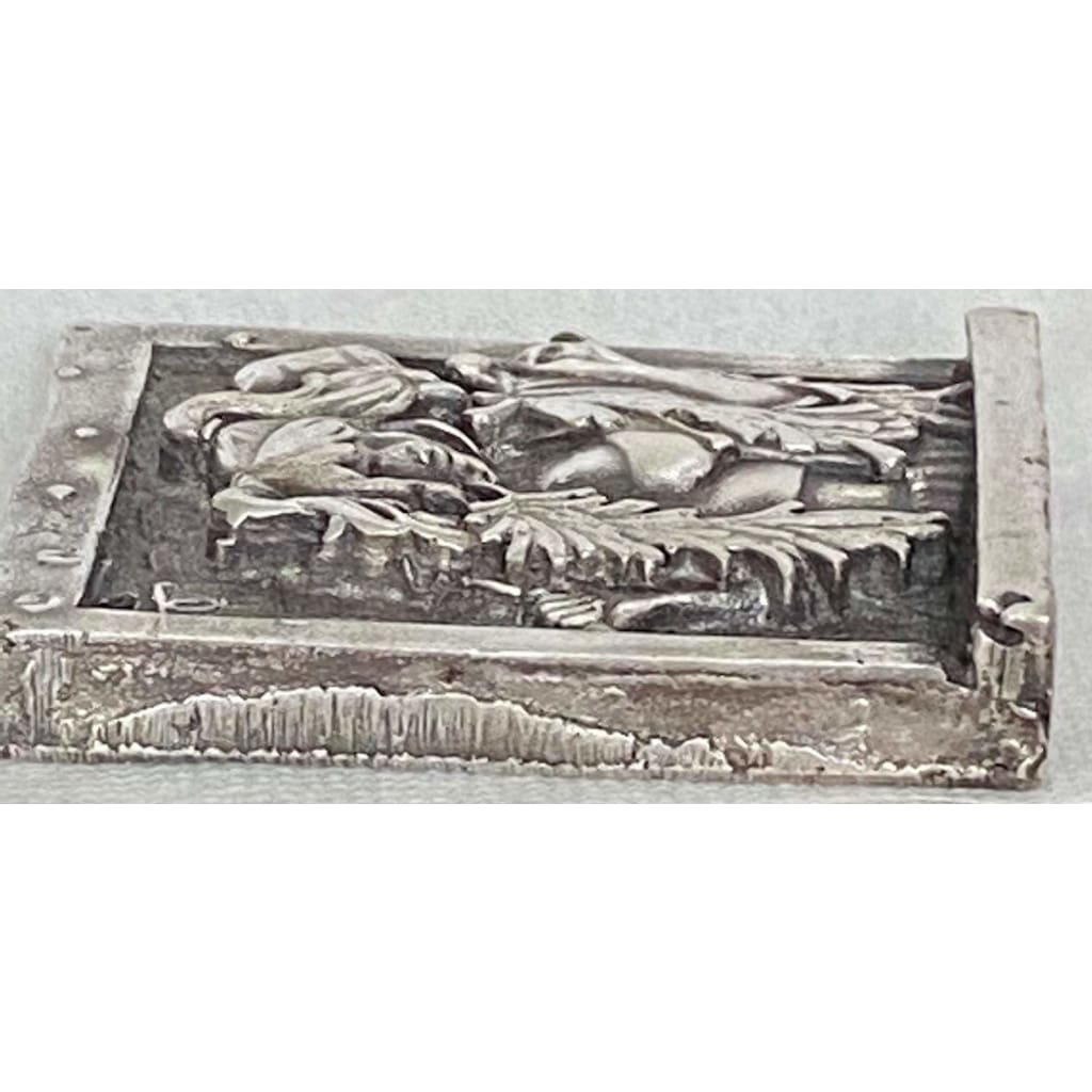 @3.47 Oz MK BarZ Harley 2D Framed Sand Cast Picture.999 FS by Anna Marine