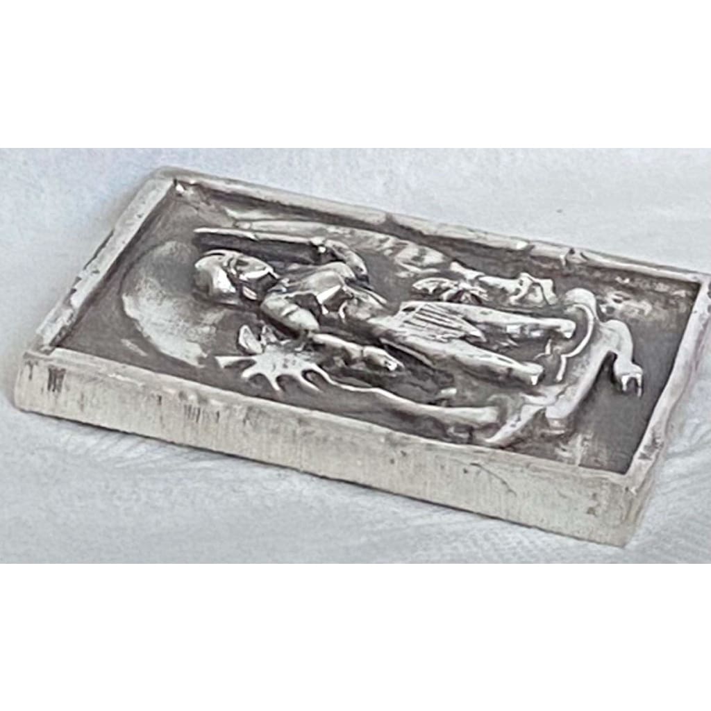 @3.47Oz MK BarZ She Pirate2D Framed Sand Cast Picture by Paul Abrams.999 FS