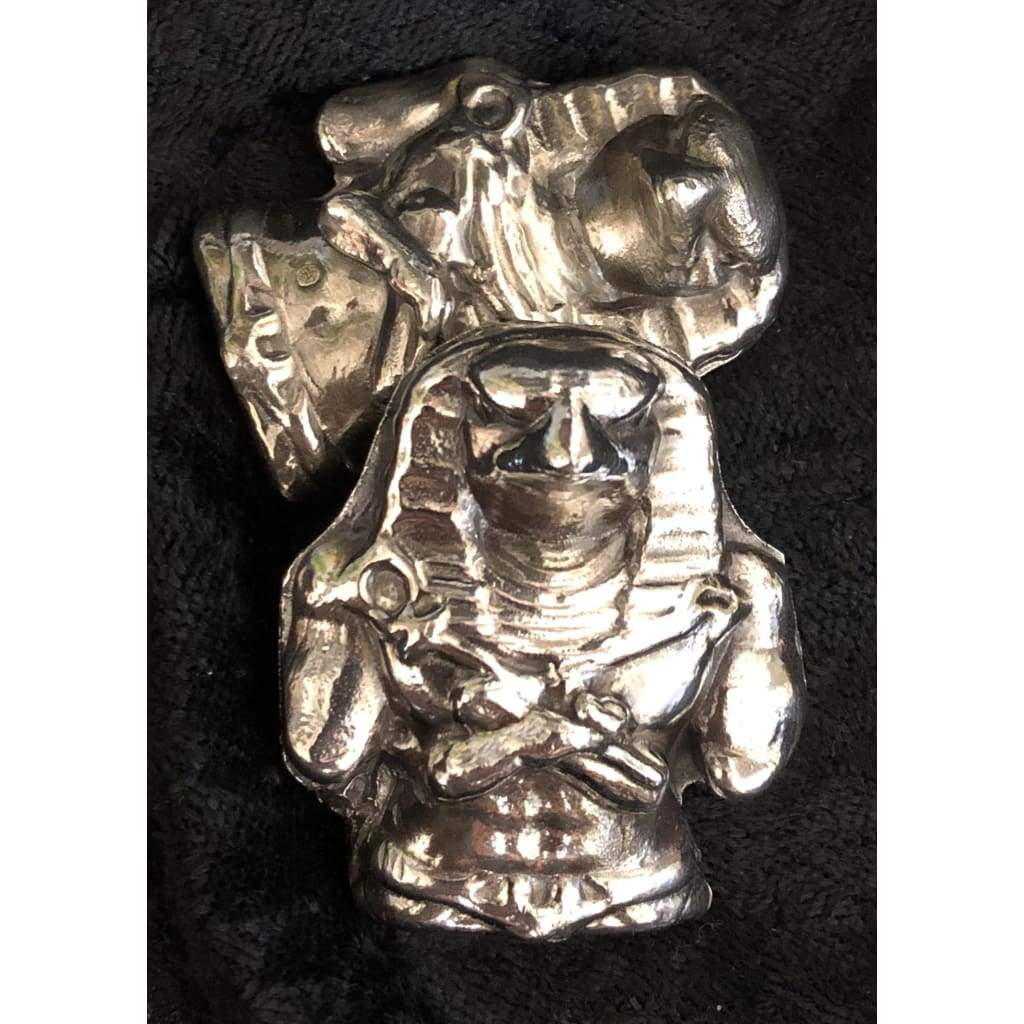 3.5 Oz MK BarZ "The Great Sphinx" 3D Image Bar .999 FS - MK BARZ AND BULLION