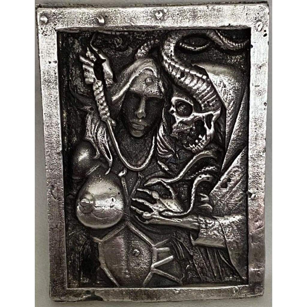 @3.54 Oz MK BarZ Ultra Violence 2D Framed Sand Cast Picture.999 FS by Heber