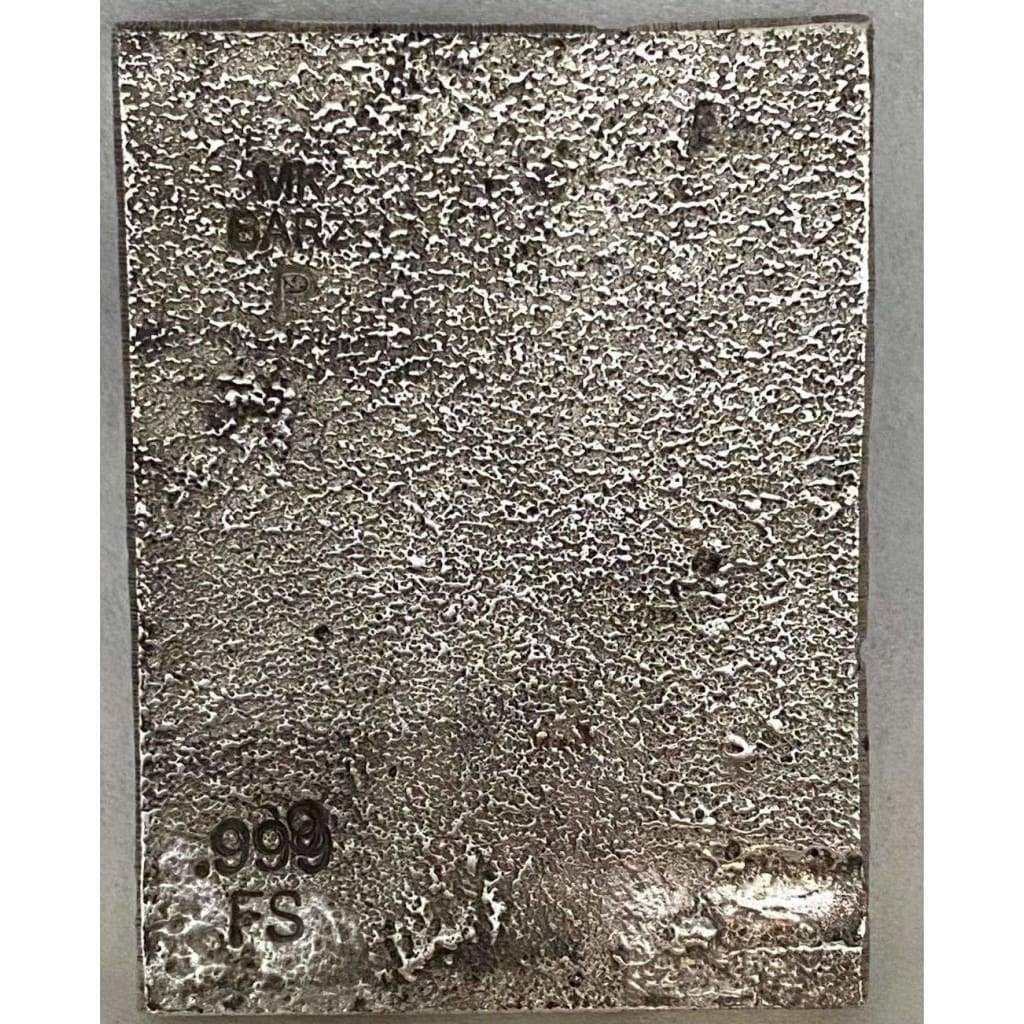 @3.54 Oz MK BarZ Ultra Violence 2D Framed Sand Cast Picture.999 FS by Heber