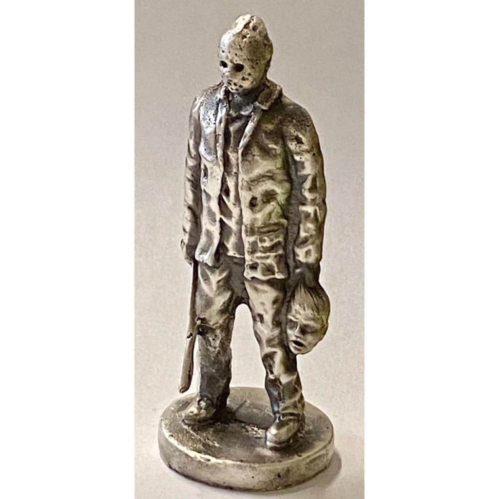 @3.6 Troy Oz MK BarZ Jason Returns!.999 FS 3D Sand Cast Statue
