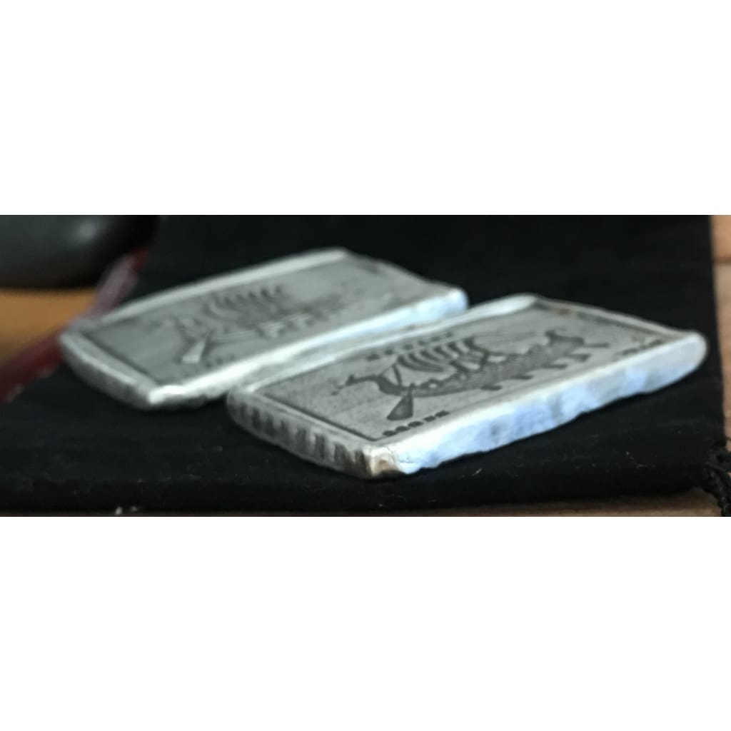 3 Oz MK BarZ Viking Long Ship Bar-INVERTED Viking Series LTD - silver bullion