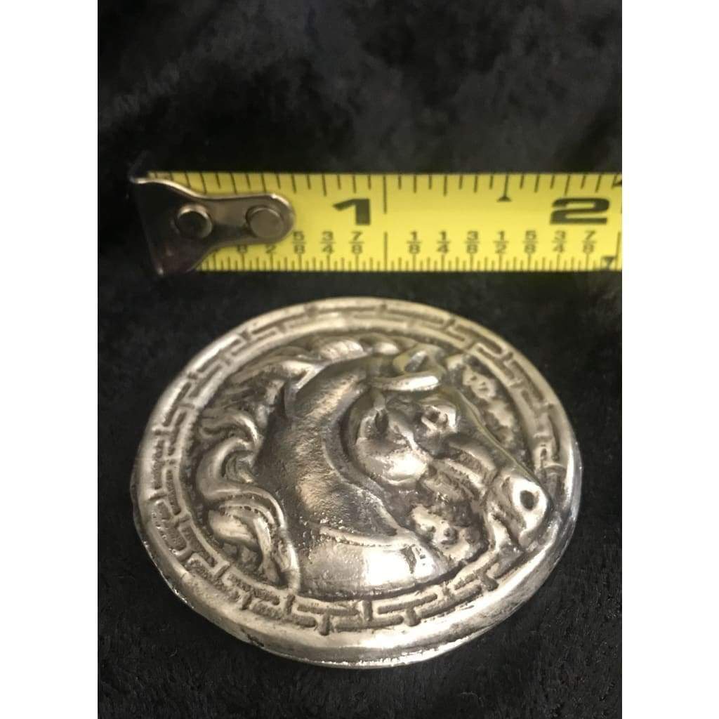 3 oz MK BarZ Winners Circle-Race Horse Hand Poured LTD Round.999FS