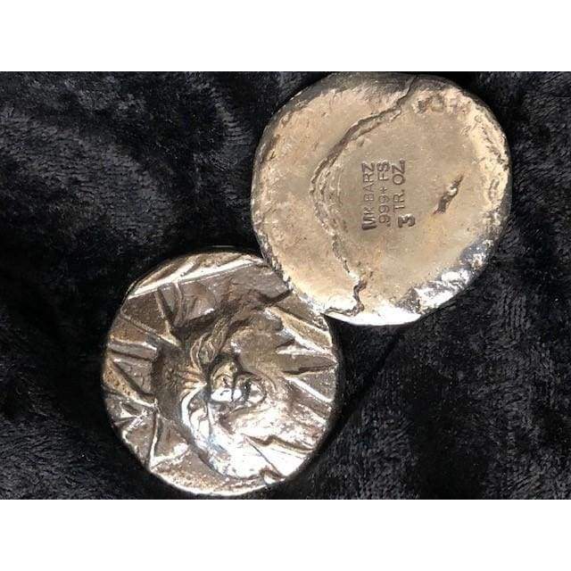 4 Oz MK BarZ Wolves Den Hand Poured Bar.999FS