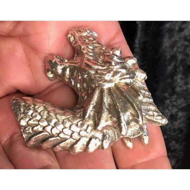 3 Oz MK BarZ Wyvern Dragon Head 3D Statue.999 FS