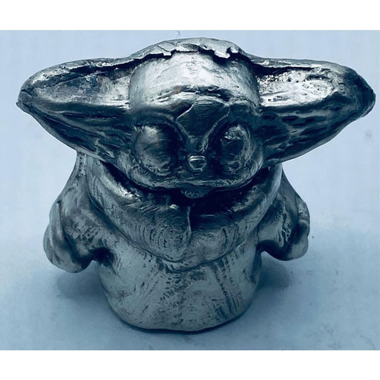 3 Oz MK BarZ Yoda Bar.999 Fine Silver