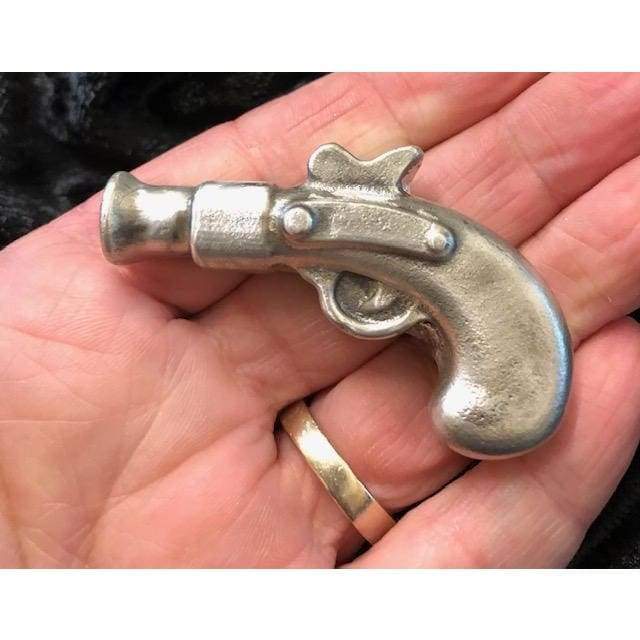 3 Ozt MK BarZ Pirate Pistol.999 Fine Silver