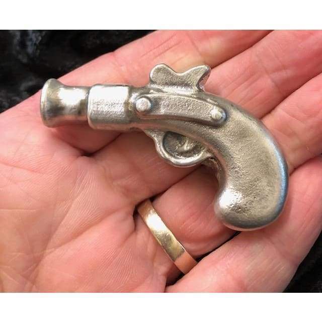 3 Ozt MK BarZ Pirate Pistol.999 Fine Silver