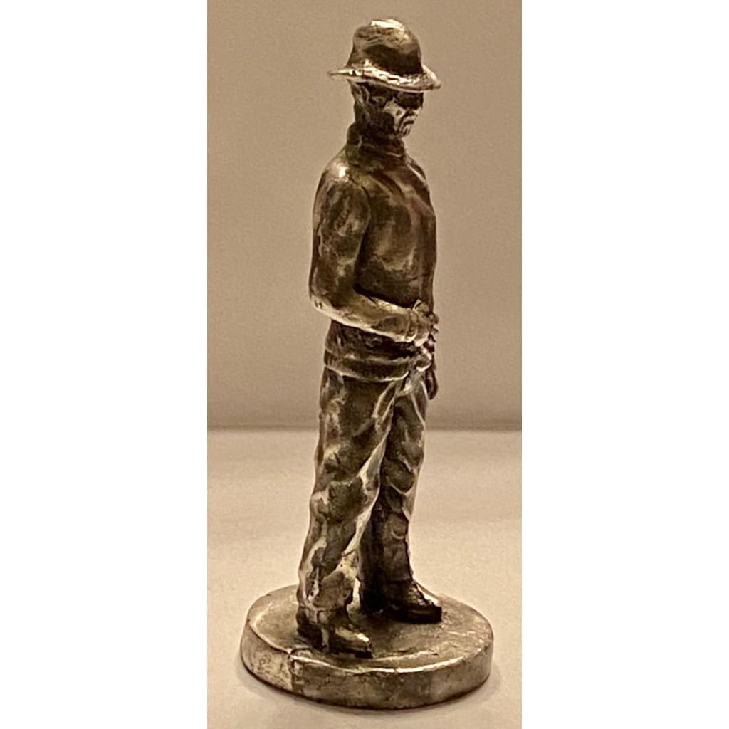 @3 Troy Oz MK BarZ Here comes Freddy!.999 FS 3D Sand Cast Statue