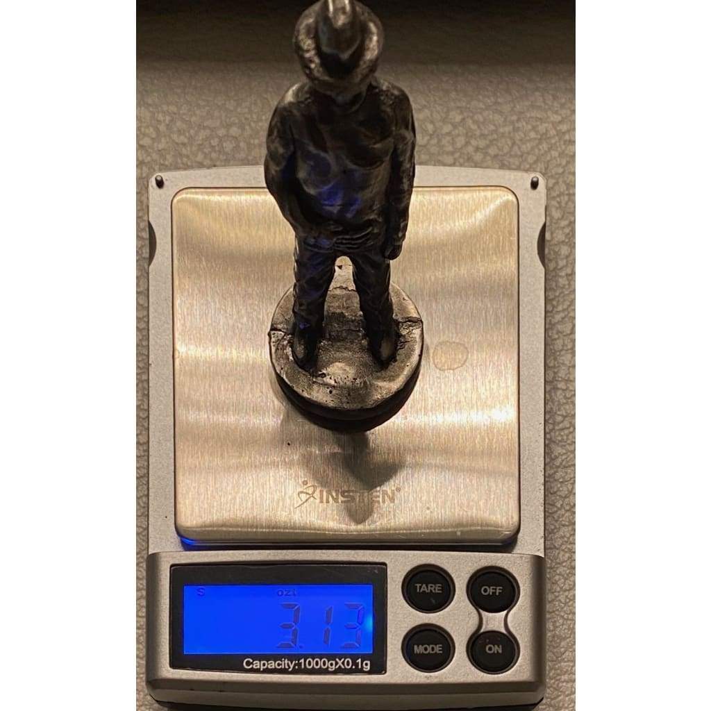 @3 Troy Oz MK BarZ Here comes Freddy!.999 FS 3D Sand Cast Statue