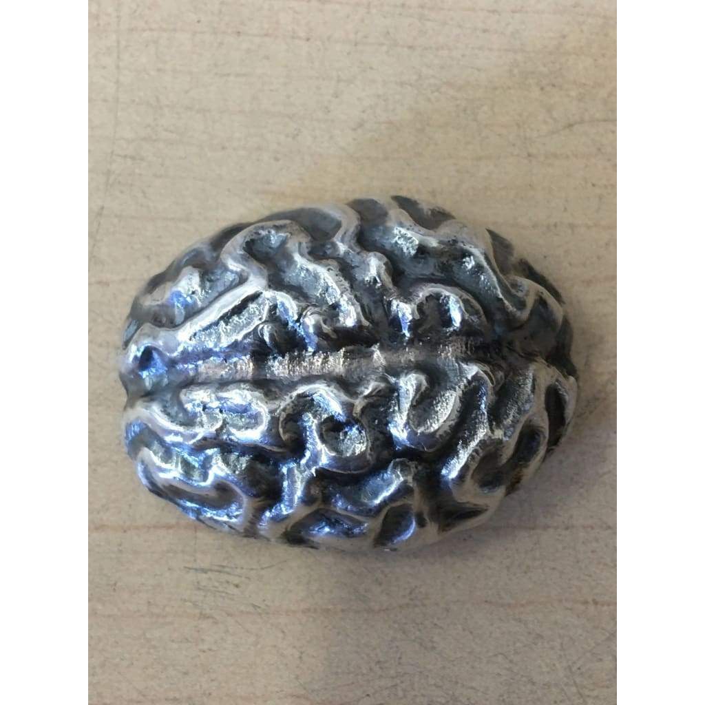 3 Troy oz MK barZ The Brain Hand Poured.999 FS