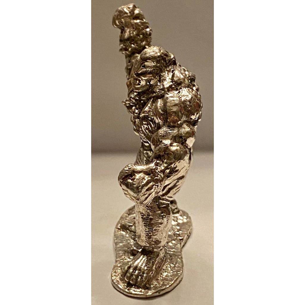 @4.5 Troy Oz MK BarZ The Thing.999 FS 3D Sand Cast Statue