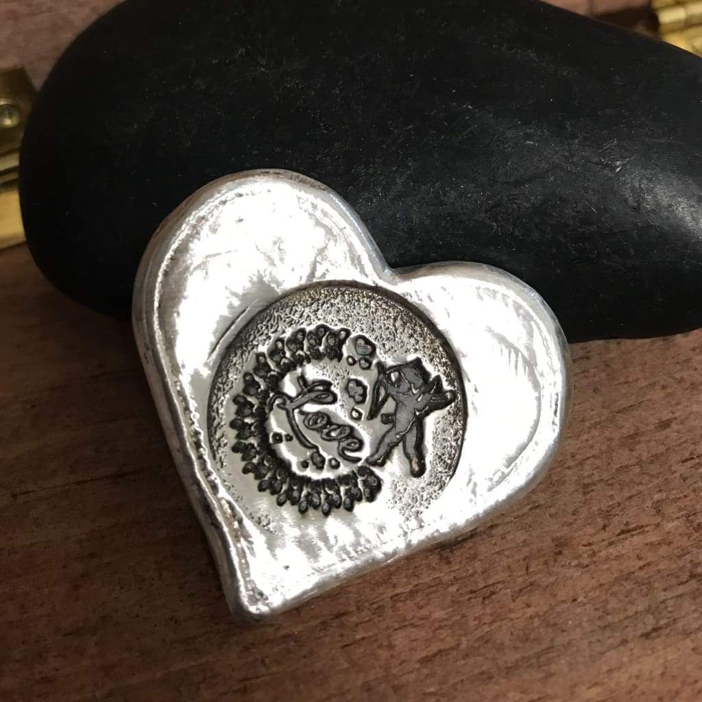 4 Oz MK BarZ Cupid Love Diamond Heart Shaped Bar