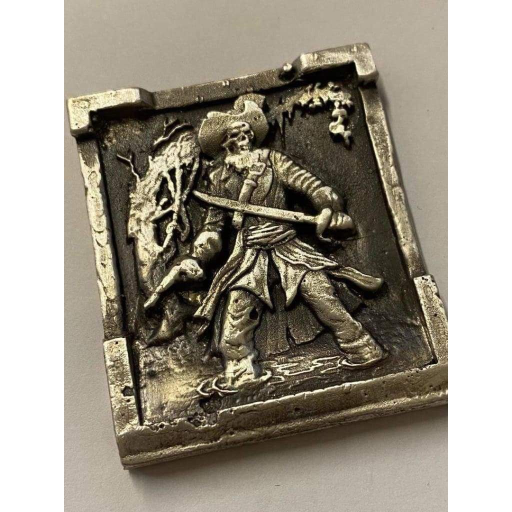 @3.21 Oz MK BarZ Black Beards Final Chapt.2D Framed Sand Cast Picture by Paul Abrams.999 FS