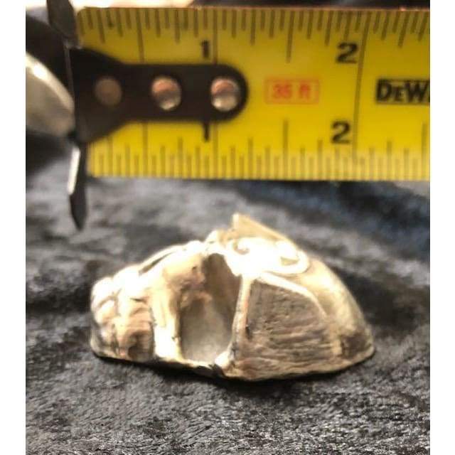 4 Ozt MK BarZ Lil Chaos Skull Hand Poured.999 FS