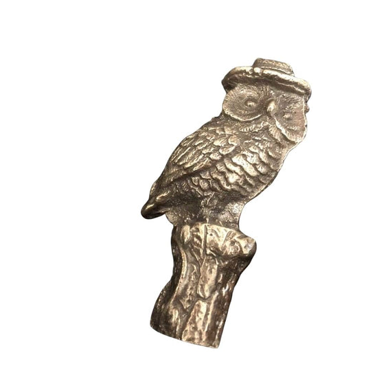 5 Oz MK BarZ Barn Owl Bust Sand Cast Custom Bar.999FS