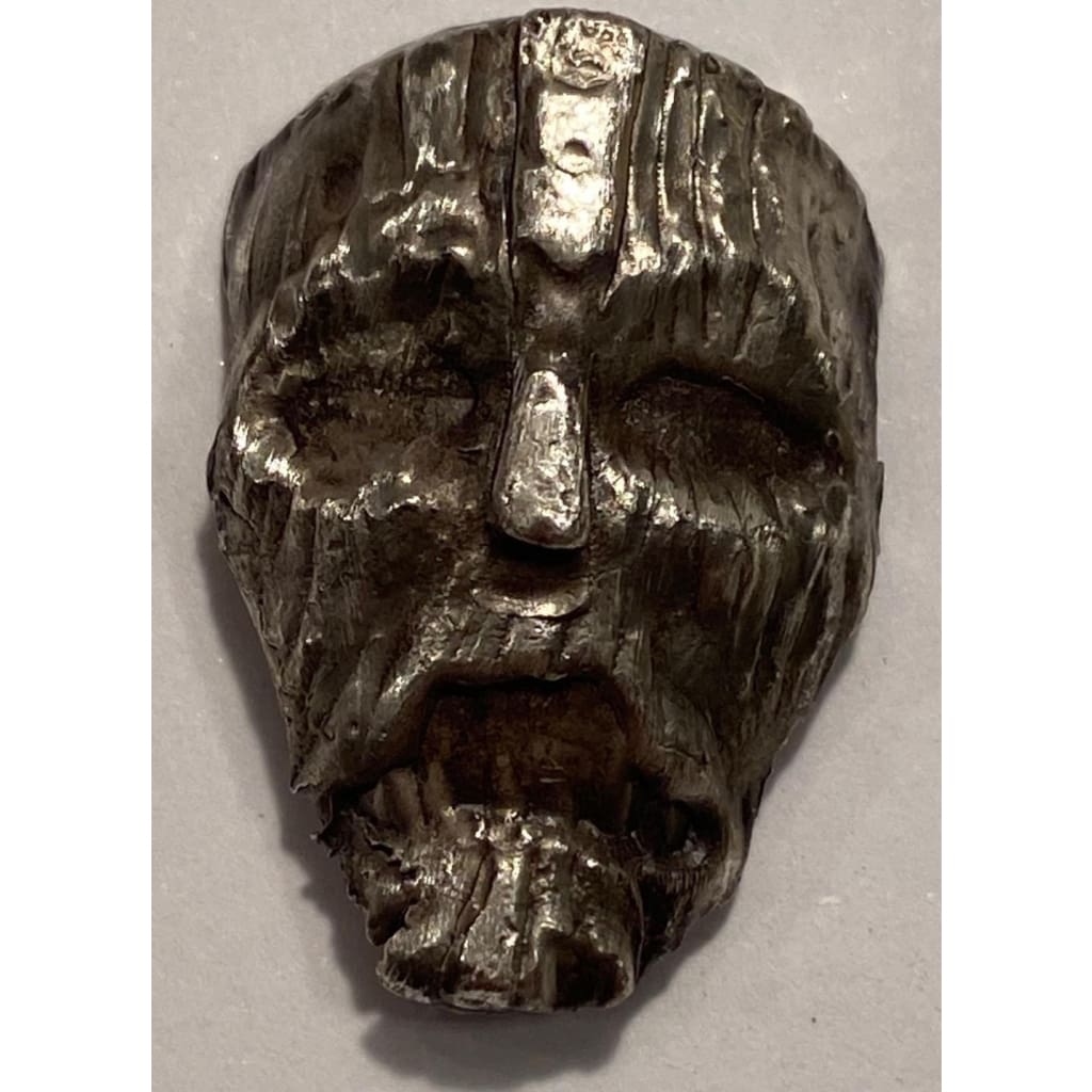 2.5 Oz  MK BarZ "Big Loki Mask" Hand Poured .999 FS - MK BARZ AND BULLION