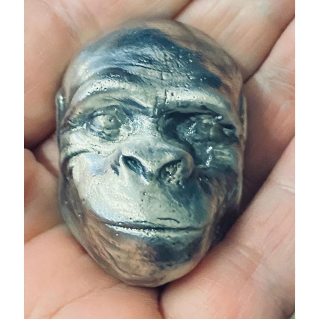 @5 Oz MK BarZ Cross River Gorilla Sand Cast.999 FS