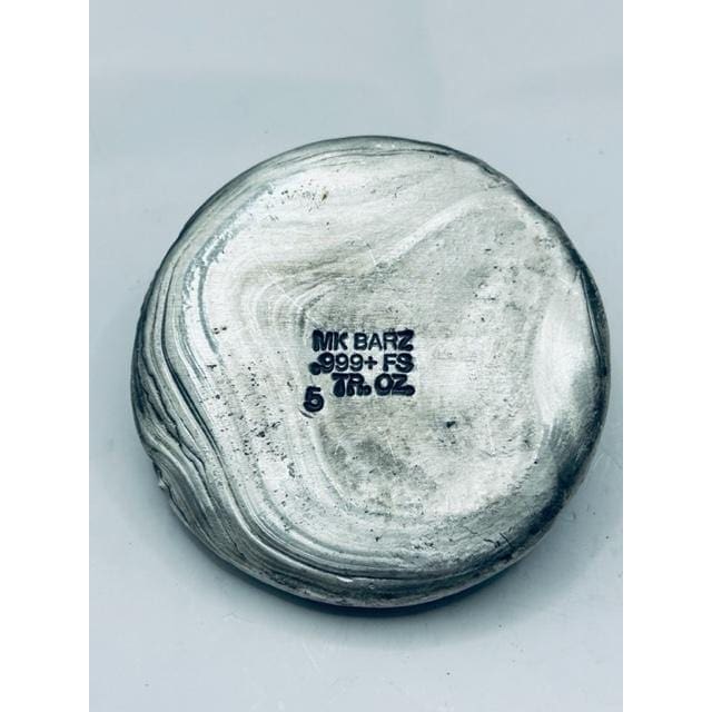 5 Oz MK BarZ Eternal Protection-Scarab Beetle Round.999 FS