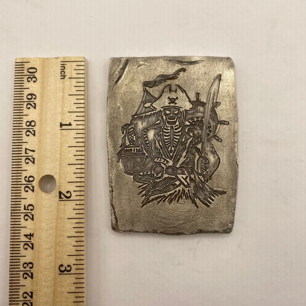 5 Oz MK BarZ Guardian of the High Seas Stamped Bar.999 FS