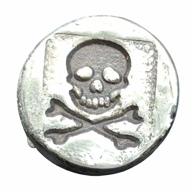 .5 oz MK BarZ Mini Chunk Round-Pirate Hand Poured Bar.999FS