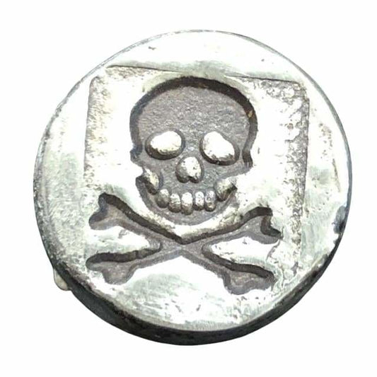 .5 oz MK BarZ Mini Chunk Round-Pirate Hand Poured Bar.999FS