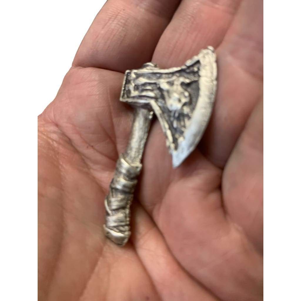 .5 Ozt MK BarZ Viking Axe.999 FS - silver bullion