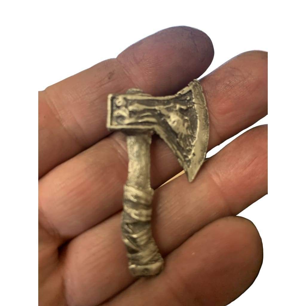 .5 Ozt MK BarZ Viking Axe.999 FS - silver bullion