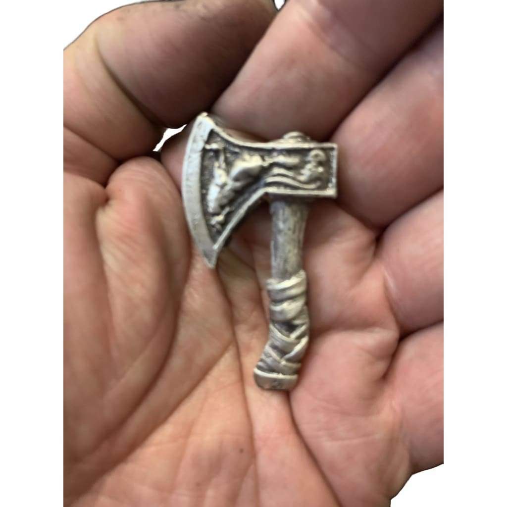 .5 Ozt MK BarZ Viking Axe.999 FS - silver bullion