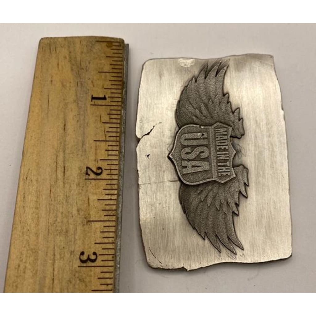 5 Troy Oz MK BarZ Made in the U.S.A. Winged Stamped Bar.999 FS - silver