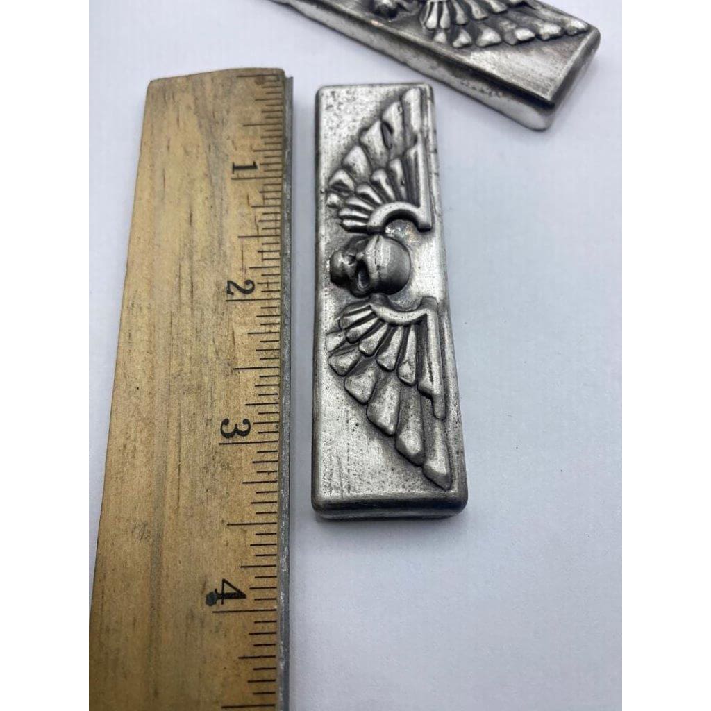 5 Troy Oz MK BarZ Winged Skull Bar.999 FS