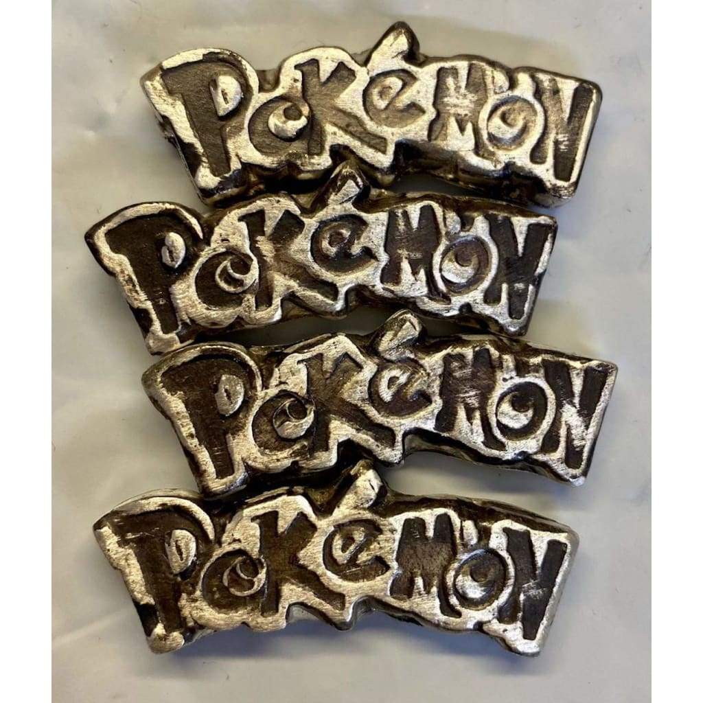 .75 Ozt MK BarZ "POKEMON" HAND POURED .999 FS - MK BARZ AND BULLION