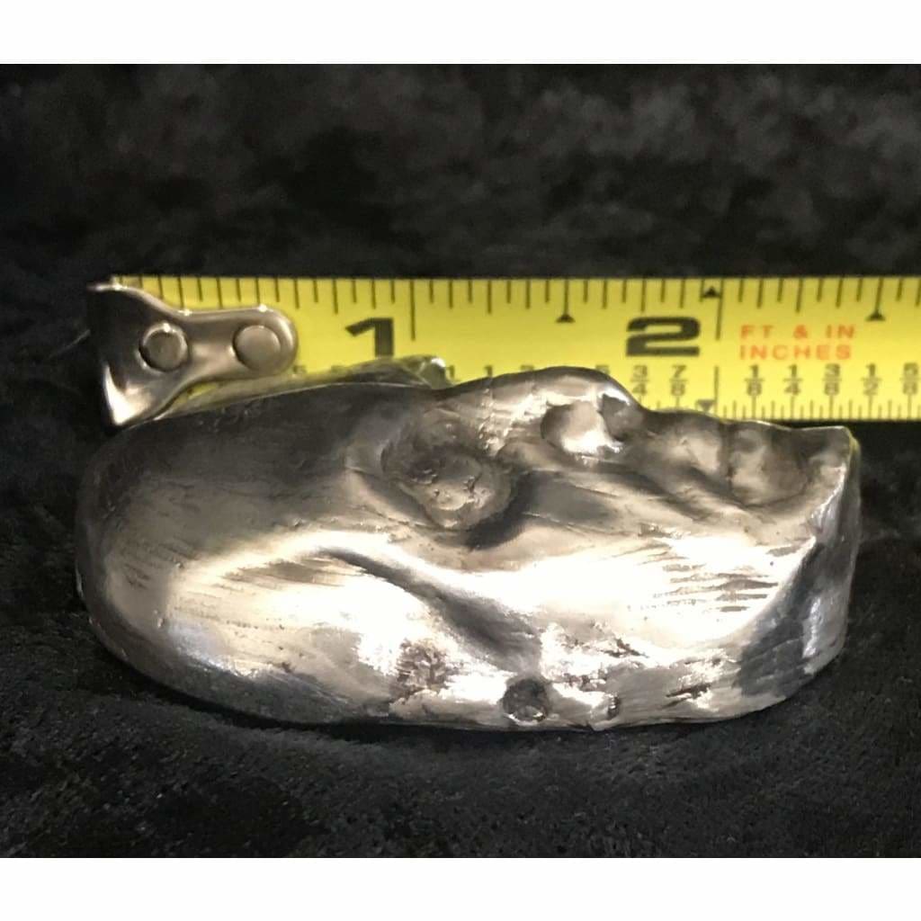 8 Ozt MK BarZ Half Dead-1/2 Man & Skull LTD.999 FS Hand Poured