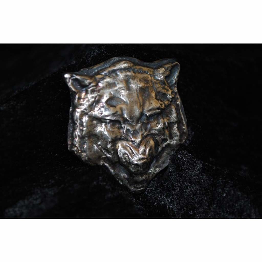 9 Troy Oz. MK BarZ Wolf Hand Poured.999 Fine Silver